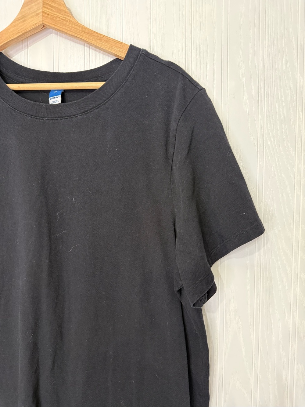 Old Navy Vintage Tee short sleeve dress black size XL - Picture 3 of 7